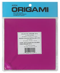 Color Foil Origami Paper - Front of package with label