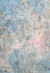Marbled Momi Decorative Paper - Full sheet example of Opal Paper