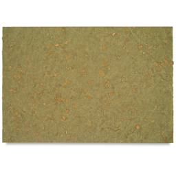Black Ink Thai Mango Paper - 25" x 37", Olive