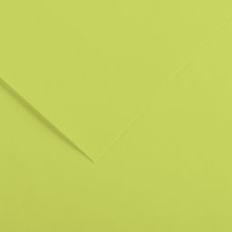 Canson Colorline Art Paper - 19" x 25", 150 gsm, Lime Green