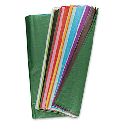 Blick Colored Tissue Assortment - 20" x 30", Assortment of 11 Colors, 100 Sheets
