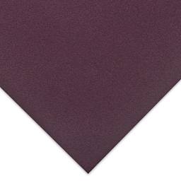 Awagami Shin Inbe Colored Paper - Closeup of corner of Bordeaux Colored Paper