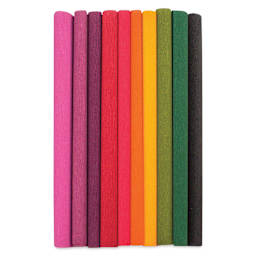 Lia Griffith Crepe Paper - Extra Fine, Enchanted Garden, Set of 10 Rolls