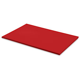 Blick Premium Colored Art Paper - 12" x 18", Red, 50 Sheets, stacked