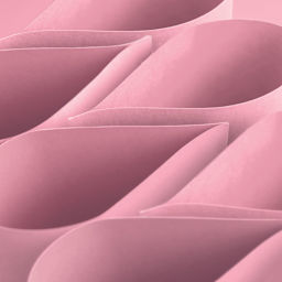 Blick Premium Construction Paper - 19-1/2" x 27-1/2", Pink, Single Sheet, curved sheets