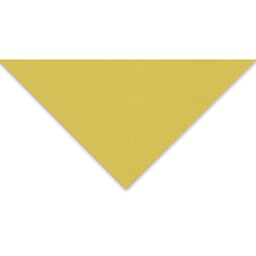 Blick Premium Colored Art Paper - 12" x 18", Gold, 50 Sheets, corner of sheet