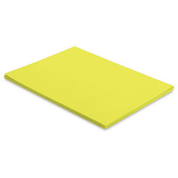 Blick Premium Colored Art Paper - 9" x 12", Lemon Yellow, 50 Sheets, stacked