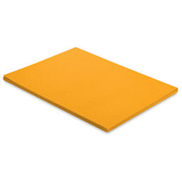 Blick Premium Colored Art Paper - 9" x 12", Yellow Orange, 50 Sheets, stacked