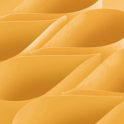 Blick Premium Construction Paper - 19-1/2" x 27-1/2", Yellow Orange, curved sheets