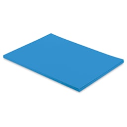 Blick Premium Colored Art Paper - 9" x 12", Turquoise, 50 Sheets, stacked