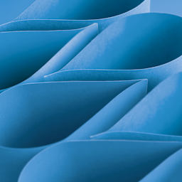 Blick Premium Construction Paper - 19-1/2" x 27-1/2", Turquoise, curved sheets