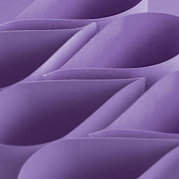 Blick Premium Construction Paper - 19-1/2" x 27-1/2", Violet, Single Sheet, curved sheets