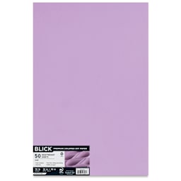 Blick Premium Colored Art Paper - 12" x 18", Lilac, 50 Sheets