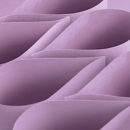 Blick Premium Construction Paper - 19-1/2" x 27-1/2", Lilac, Single Sheet, curved sheets