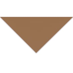Blick Premium Colored Art Paper - 12" x 18", Brown, 50 Sheets, corner