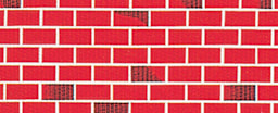 Corrugated Design Paper Rolls - Two tone Brick design shown
