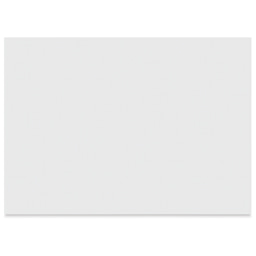 Clairefontaine Pastelmat Mounted Board - Light Blue, 9-1/2" x 12-1/2", back of the board