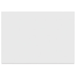 Clairefontaine Pastelmat Mounted Board - Dark Blue, 9-1/2" x 12-1/2", back of the board