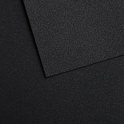 Canson Mi-Teintes Velvet Sheet - 19.5" x 25.5", 607 Charcoal Black, 430 gsm, Single Sheet