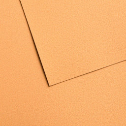 Canson Mi-Teintes Velvet Sheet - 19.5" x 25.5", 604 Indian Yellow, 430 gsm, Single Sheet
