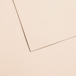 Canson Mi-Teintes Velvet Sheet - 19.5" x 25.5", 602 Powder Beige, 430 gsm, Single Sheet
