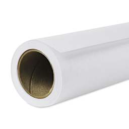 Savage Widetone Background Paper Roll - 107" x 12 yds, Super White