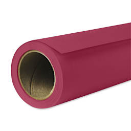 Savage Widetone Background Paper Roll - 53" x 12 yds, Crimson