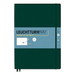 Leuchtturm1917 Sketchbook - Forest Green, 8-3/4" x 12-1/2"