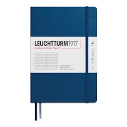 Leuchtturm1917 Ruled Hardbound Notebook - Indigo, 5-3/4" x 8-1/4"