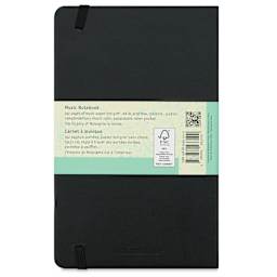 Moleskine Music Notebook - Back of Notebook