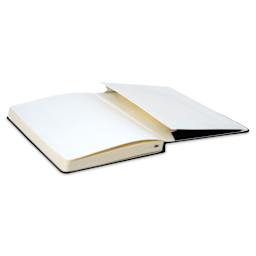 Moleskine Music Notebook - Angled view open showing pocket
