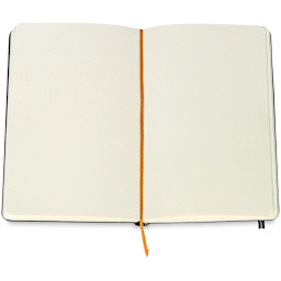 Hand Book Artist Journal - 8 1/4" x 5-1/2", Ivory Black, Portrait, 128 Pages