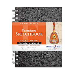 Stillman & Birn Gamma Series Spiralbound Sketchbook - 8" x 6", Portrait