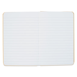 Cavallini Skull Small Notebook, open notebook