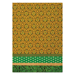 Aitoh Decorative Lokta Paper Pack - Greens, 12" x 12", Pkg of 5