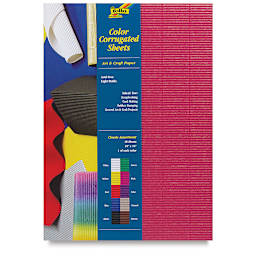 Folia Color Corrugated Paper - Front of package of Classic Colors