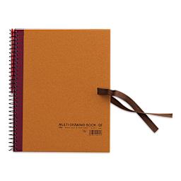 Holbein Multimedia Book - 7-5/16" x 5-3/8", Brown