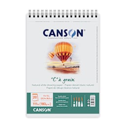 Canson C' a Grain Drawing Pad - 9" x 12", front cover