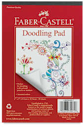 Faber-Castell Doodling Pad - Front cover of pad
