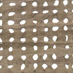 Black Ink Amate Papers - Top view of Weave paper in Brown pattern