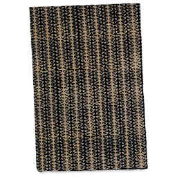 Lokta Paper - Batik Beans, Black, 20" x 30"