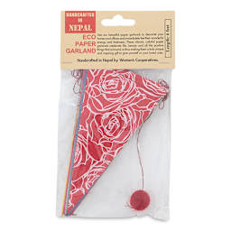 Giftsland Paper Garlands - Front of Banner shape package
