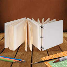 Books by Hand "Designed by Me" Blank Cover - Dos-a-Dos Coptic Journal finished project