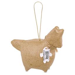 Decopatch Paper Mache Ornament - Round Unicorn