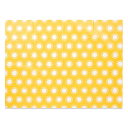 DecoPatch Decorative Papers - Yellow with Suns, Pkg of 3, 12" x 16" - contents