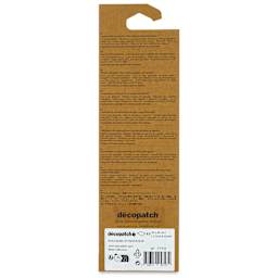 DecoPatch Decorative Papers - Small Pink Roses, Pkg of 3, 12" x 16" back of packaging