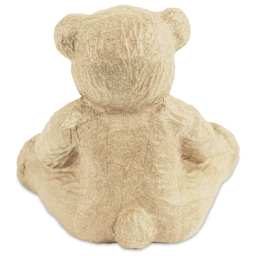 DecoPatch Large Paper Mache Animal - Teddy Bear - back