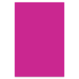Folia Premium Construction Paper - Pkg of 50, Raspberry, 12" x 18"