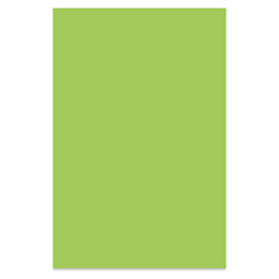 Folia Premium Construction Paper - Pkg of 50, Yellow Green, 12" x 18"