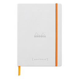 Rhodia Dotted Goalbook - 5-1/2" x 8-3/4", White